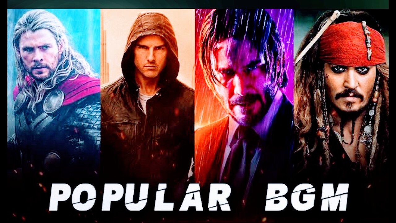 HOLLYWOOD MOVIES BGM |AVENGERS, PIRATES OF CARIBBEAN, MISSION IMPOSSIBLE,FAST AND FURIOUS etc.|