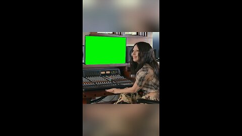 Lady Gaga Looking Proud | Green Screen