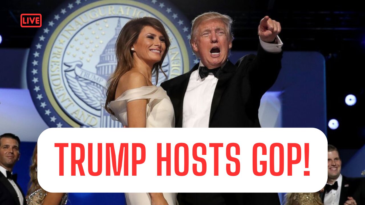 TRUMP SPEAKS AT NAT. GOVERNORS ASSOC. DINNER! & MORE..