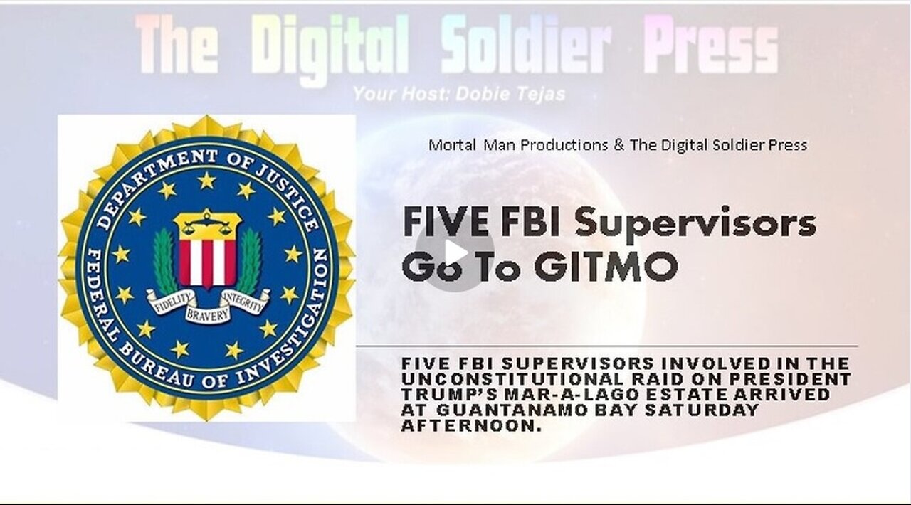 5 Fired FBI Supervisors Arrested by JAG and Taken to GITMO