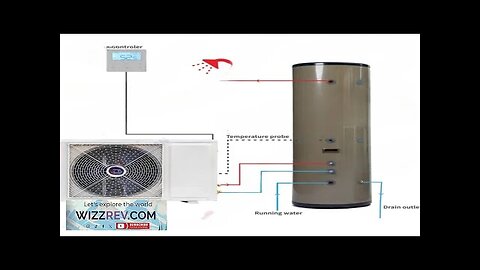 air source split heat pump water heater heating and supplying hot water Review