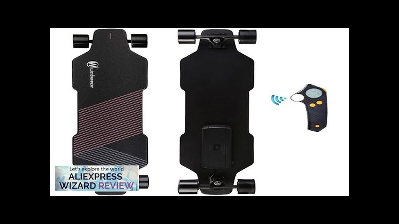 Beginner's Electric Skateboard With Remote Control 350W Brushless Motor Up to 12.4 Review