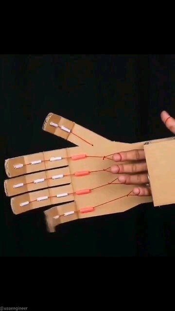 MAKE ROBOT HAND EASY