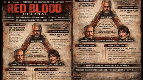 🩸 Clinton Epstein Maxwell Red Blood Triangle