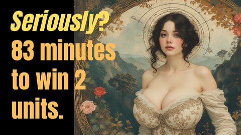 Baccarat - 2 units, 83 min., 47% HR, 18 unit drawdown, to level 7, 4DR on Small, Hollandish LCSD 4.1