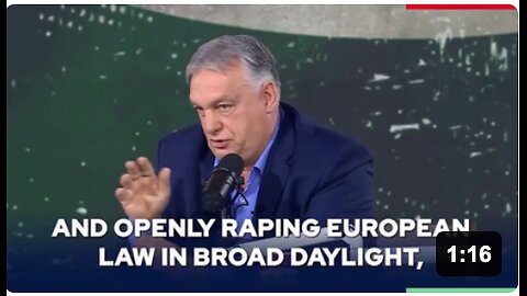 Hungarian PM Orban on Russian frozen assets