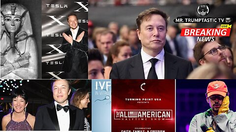 [LIVE] Elon Musk explains why his name is in new Epstein docs "TPUSA’s Halftime Super Bowl Disrupt"