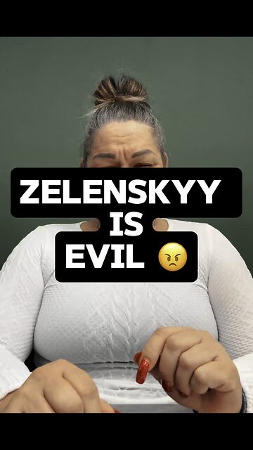 Zelenskyy Is EVIL! 👿 #mean #toxic #president #urkraine #evil