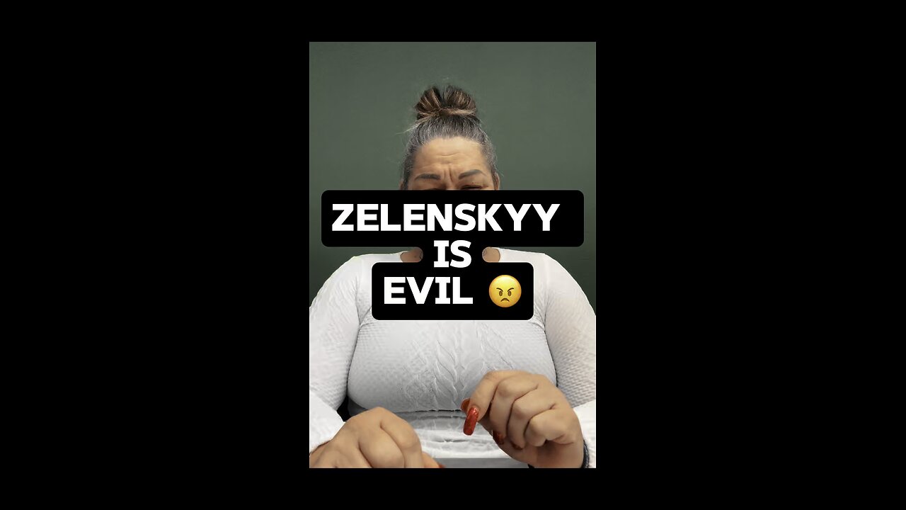 Zelenskyy Is EVIL! 👿 #mean #toxic #president #urkraine #evil