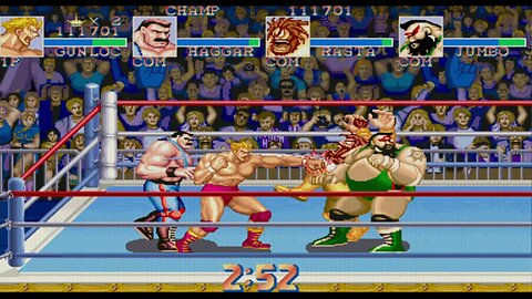 Gunloc + Haggar vs Rasta + Jumbo Tag Team Battle