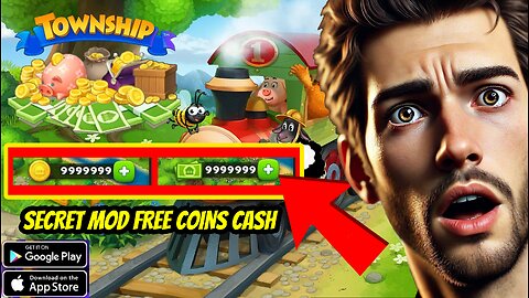 😮😮 TownShip FREE MOD - CASH COINS FREE TUTORIAL