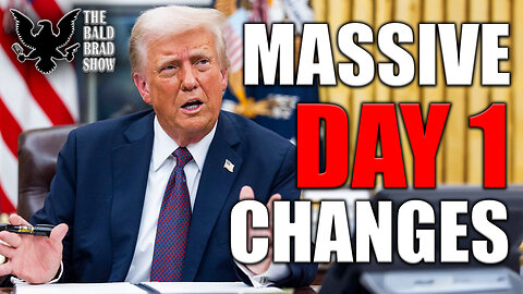 President Trump's First 24 Hours: Executive Orders and Media Reactions