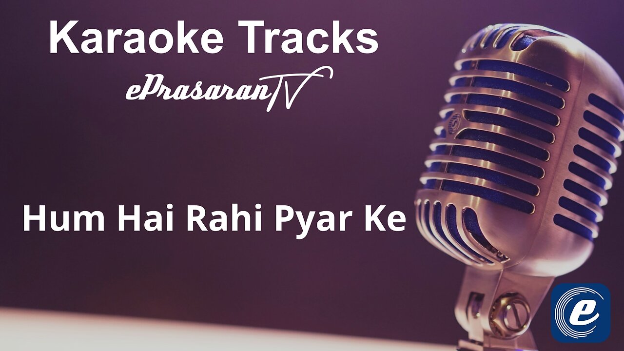 Hum Hai Raahi Pyar Ke Karaoke Hindi