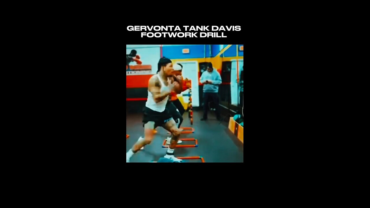 GERVONTA TANK DAVIS FOOTWORK DRILL! MASTER 🥊 🔥