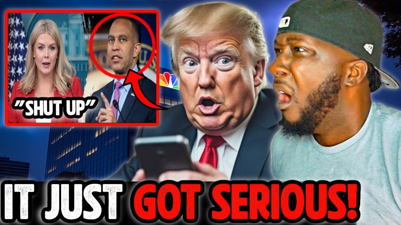 OMG, NO.. Trump Just DISCOVERED Something SERIOUSLY BIG After A Man Just THREATEN Karoline Leavitt