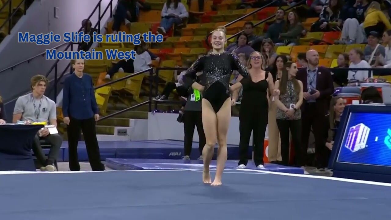 Future Air Force pilot Maggie Slife is ruling the Mountain West in women’s gymnastics