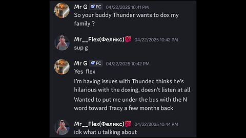 Mr.G LooovE's Thunder !!! I Mean Hates Him 😆😂🤣