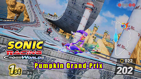 PS5 • Sonic Racing CrossWorlds – Pumpkin Grand Prix, 4 Races • Metal Sonic – Dream Machine #sonic