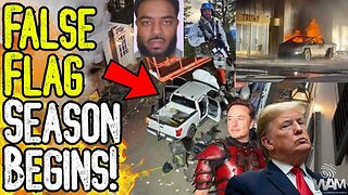 WARNING: FALSE FLAG SEASON BEGINS! - 2025 Starts With Manufactured Terror Attacks! - Who Benefits?