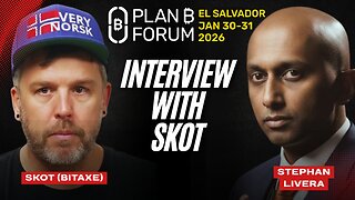 Stephan Livera hosts Plan B Podcast in El Salvador