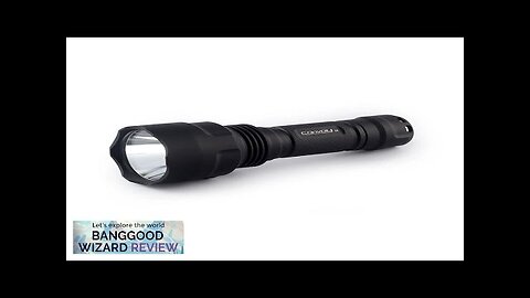 Convoy C8 7135*8 L2 LED 1067.3LM Strong Flashlight Tactical LED Torch Hunting Review