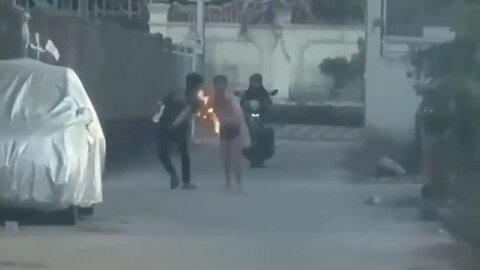 Disturbing Video Shows A Son Lighting His Mother On Fire In Vietnam