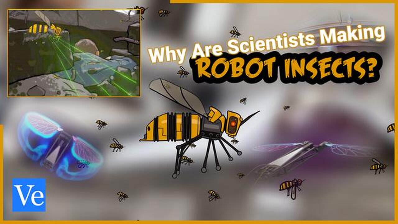 Why Are Scientists Making Robot Insects? — Veritasium
