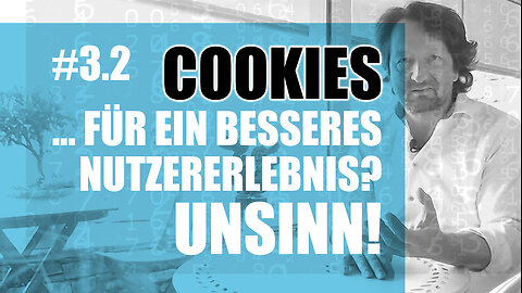 «Cookies für ein besseres Nutzererlebnis»? Unsinn.