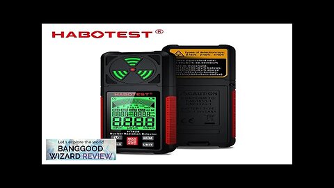 HABOTEST HT629 Nuclear Radiation Detector Multifunctional for X ß Y Rays Detection Review