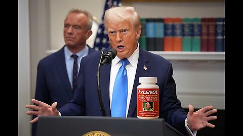 Trump et RFK Jr. annonce sur les découvertes médicales sur l'Autisme les vaccins et le Tylenol