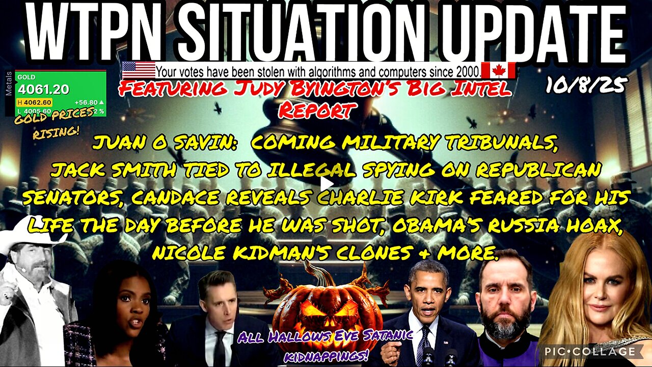 WTPN SITUATION UPDATE FEATURING RESTORED REPUBLIC 10/8/25