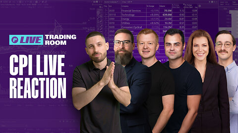 Live Trading: CPI Inflation Release Volatility and JPM Earnings💲(Jan 13) | JPM DAL SLV NVDA QQQ SPY