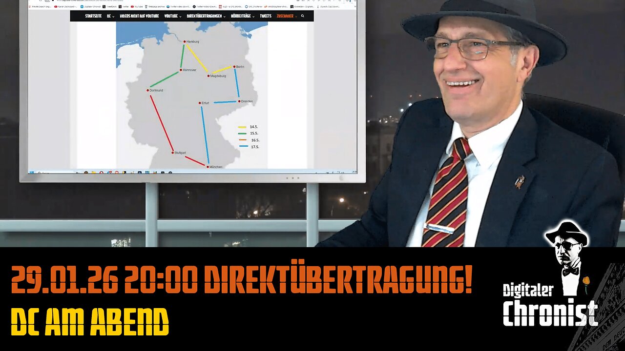 Aufzeichnung vom 29.01.26 Direktübertragung! DC am Abend