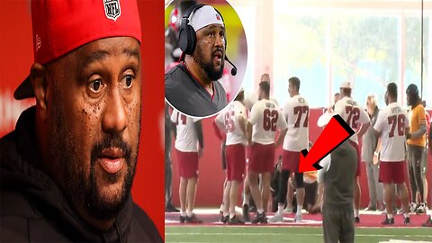 Bucs RB Coach Skip Peete COLLAPSES at practice! RUSH TO THE HOSPITAL in SCARY SCENE!