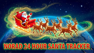 NORAD Tracks Santa LIVE 🎅 24 Hours of Christmas Music