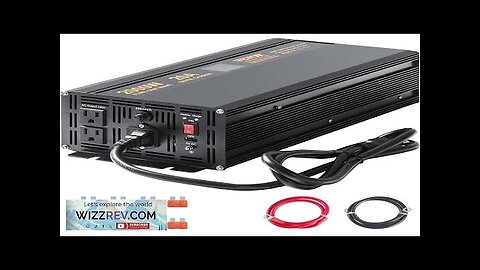 VEVOR 2000W Sump Pump Battery Backup System LCD Display Auto Switches Review