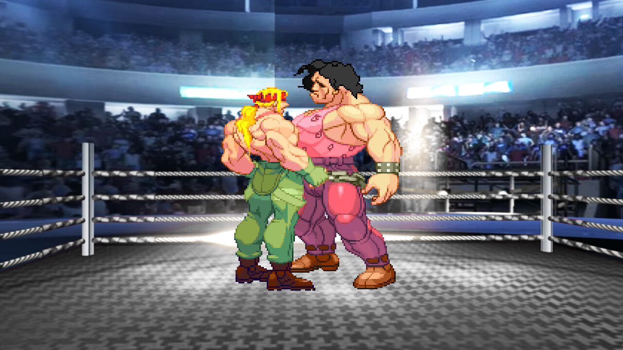 Street Fighter: 3rd Strike - WrestleMania III re-creation
