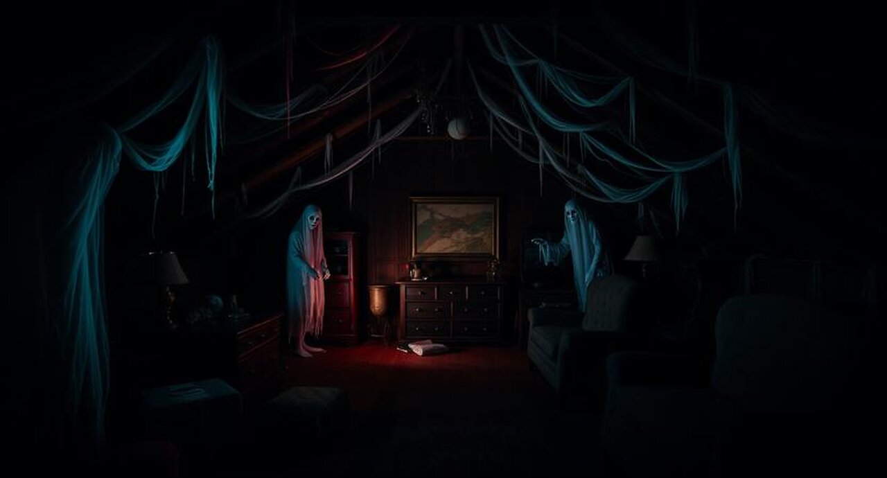 Spooky Attic: The Ghostly Secrets Above