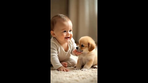 Kids n puppies