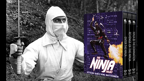 Ninja Trilogy Enter the Ninja | Revenge of the Ninja | Ninja III [Kino Lorber 4K UHD]