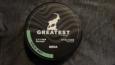 Greatest Mega Can (Nicotine Pouches) Review