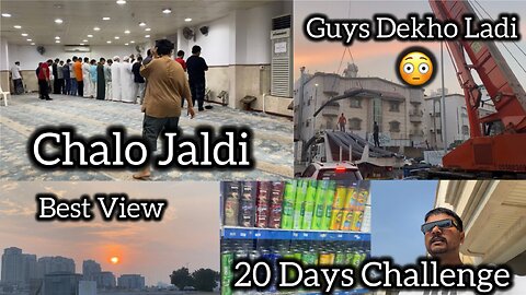 20/90 days Challenge | 90 Days Challenge In Saudi Arabia Lifestyle Vlogs Video | Support Karo Guys |