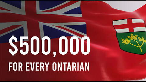 500,000$USD for every Canadian to join America