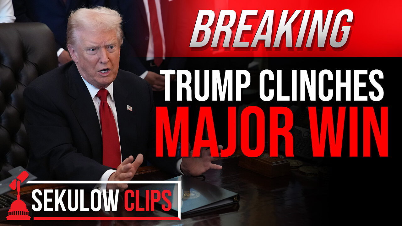 BREAKING: Trump Clinches Major Win