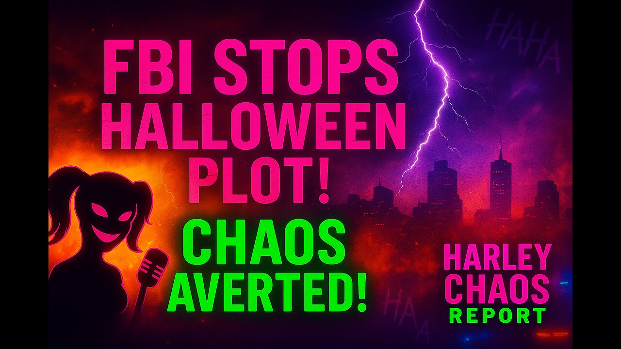 🎃 FBI THWARTS HALLOWEEN TERROR PLOT! | Harley Reacts to the Chaos