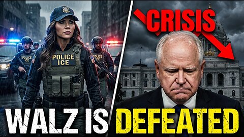 Walz Flees 2026 Race as Feds Target Billion-Dollar Fraud