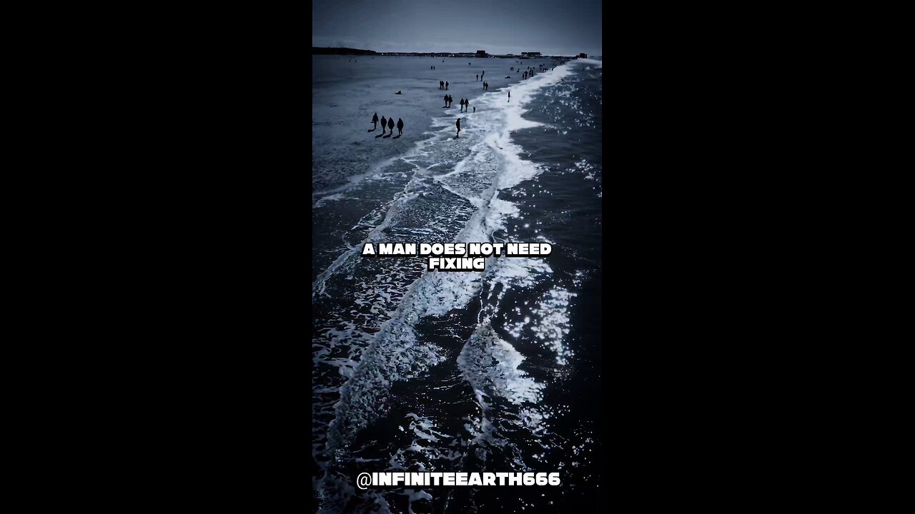 a man does not need fixing