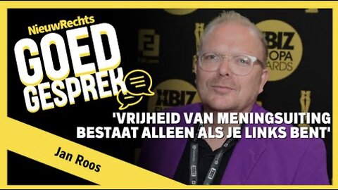 Jan Roos vrijheid van meningsuiting is alleen voor mensen die links zijn