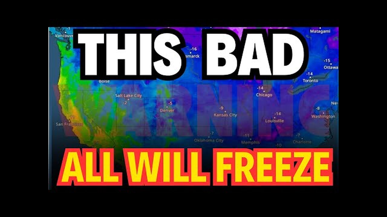 ENTIRE US WARNING: They saying all of USA will FREEZE (weather news)