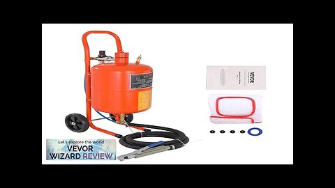 VEVOR 5 Gallon Sand Blaster 60-110 PSI High Pressure Sandblaster Portable Abrasive Review